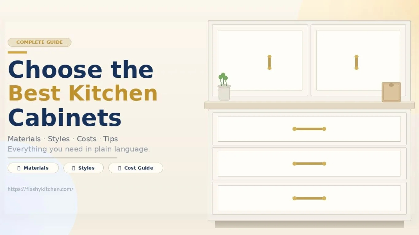 Modern kitchen with stylish cabinets and smart storage design