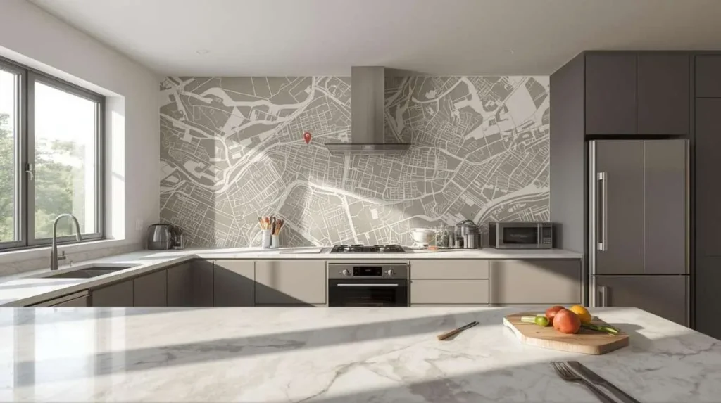 Sequential Map Mural (Your Own City)