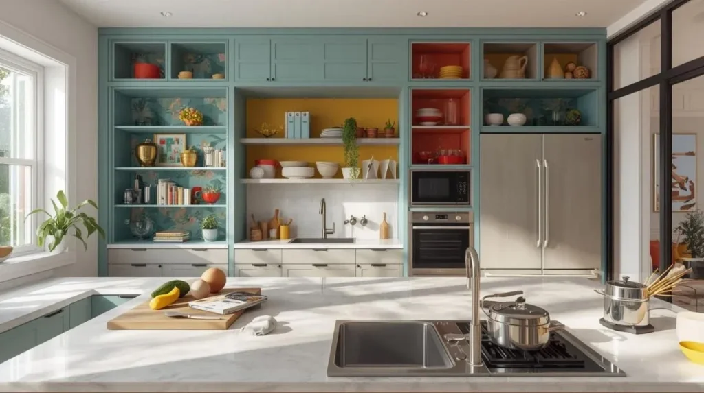 The Inside‑Niche Surprise WALLPAPER KITCHEN