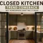 Closed kitchen trend comeback