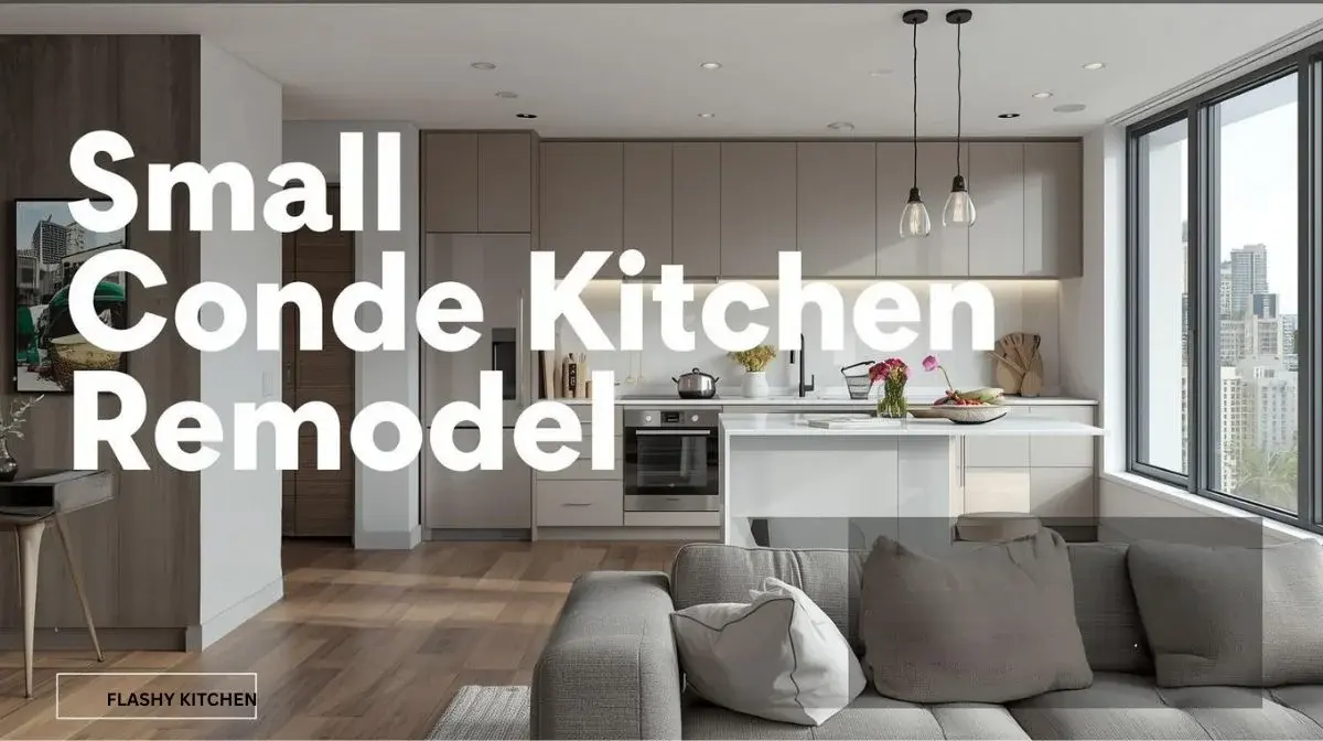 Small Condo Kitchen Remodel with Smart Storage Solutions and Space-Saving Appliances