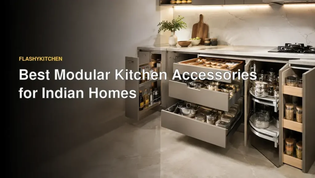 Best modular kitchen accessories for Indian homes
