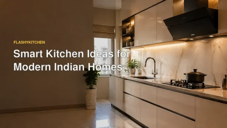 Smart kitchen ideas for modern Indian homes